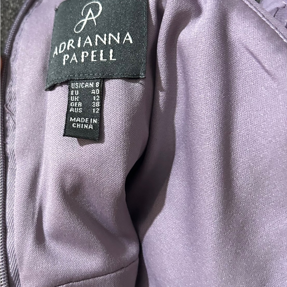 Adrianna Papell Purple Dress